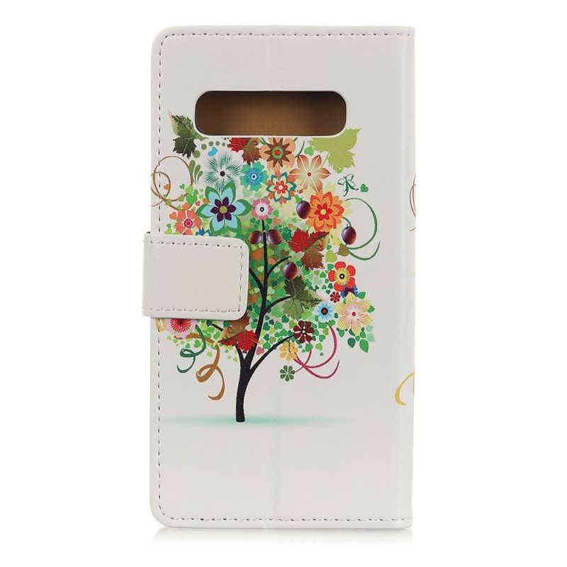 Housse Samsung Galaxy S10 5g Arbre Fleuri