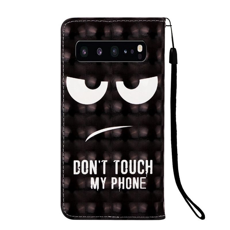 Housse Samsung Galaxy S10 5g Don't Touch My Phone