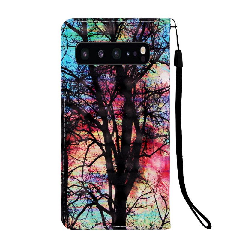 Housse Samsung Galaxy S10 5g Forêt Colorée