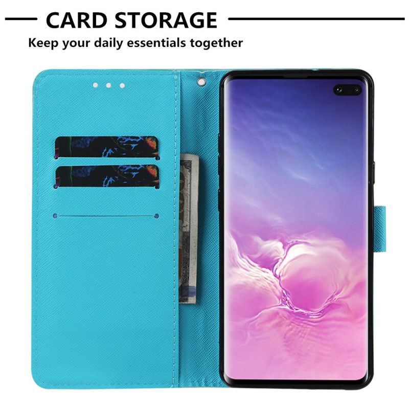 Housse Samsung Galaxy S10 5g Forêt Colorée