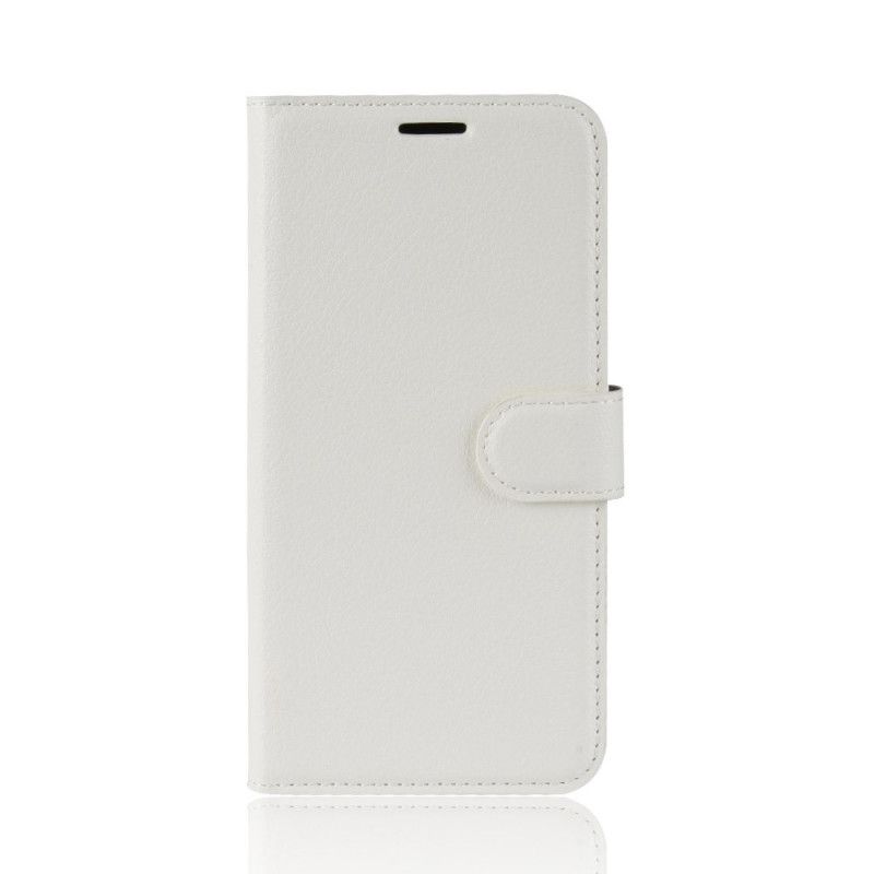 Housse Samsung Galaxy S10 5g Simili Cuir Litchi Classique