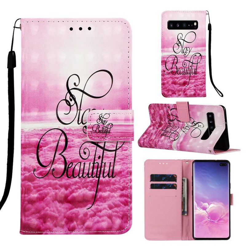 Housse Samsung Galaxy S10 5g Stay Beautiful