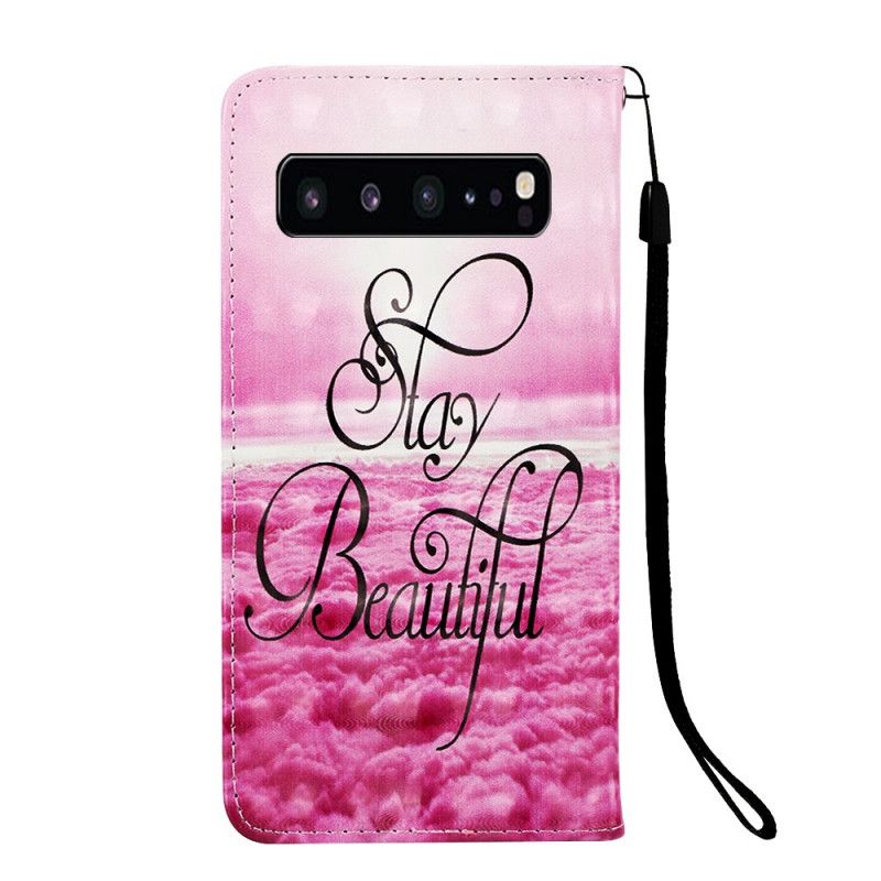 Housse Samsung Galaxy S10 5g Stay Beautiful