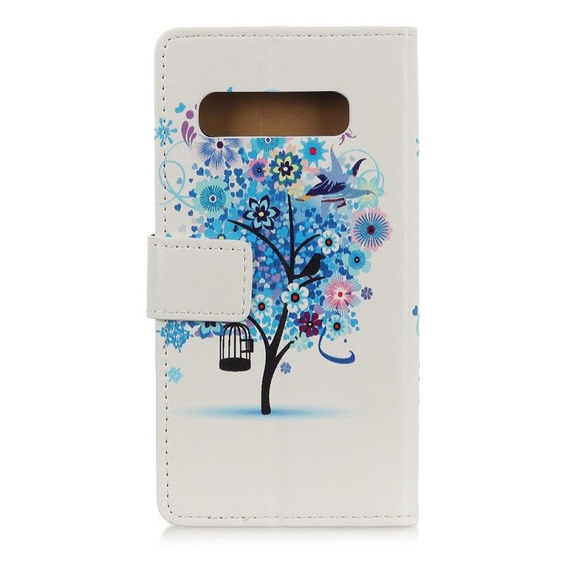 Housse Samsung Galaxy S10 Arbre Fleuri