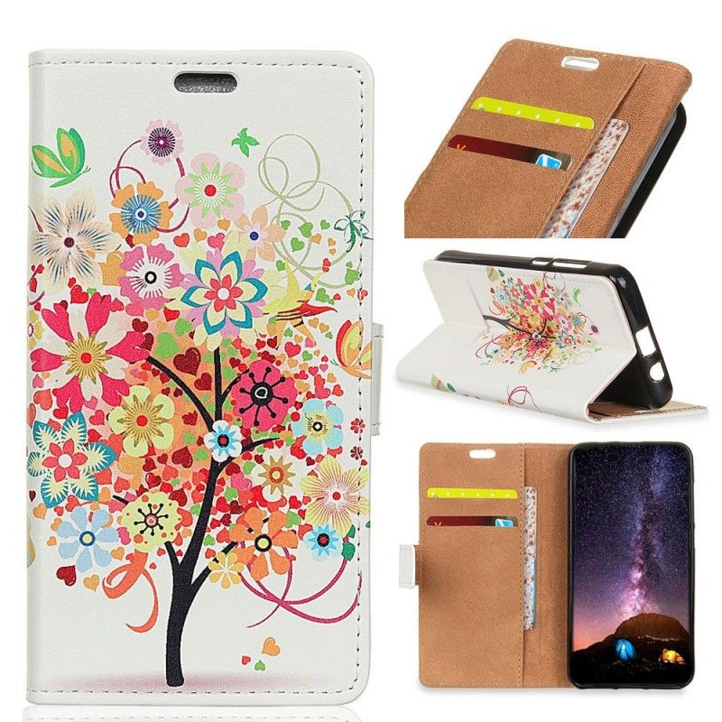 Housse Samsung Galaxy S10 Arbre Fleuri