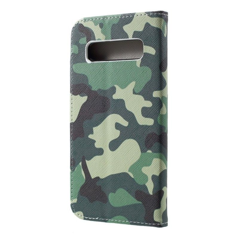 Housse Samsung Galaxy S10 Camouflage Militaire