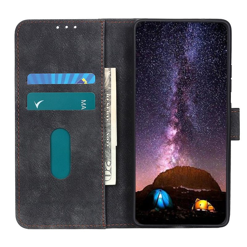 Housse Samsung Galaxy S10 Lite Style Cuir Et Rivet Vintage