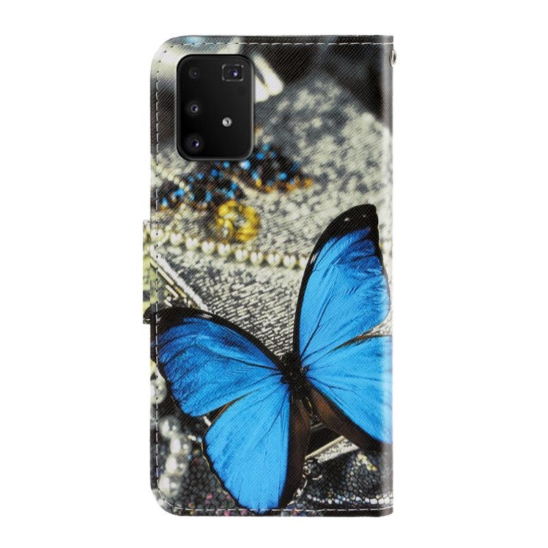 Housse Samsung Galaxy S10 Lite Variations Papillons À Lanière