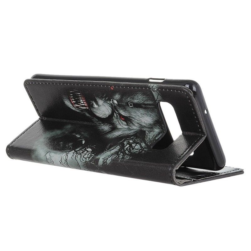 Housse Samsung Galaxy S10 Loup Garou