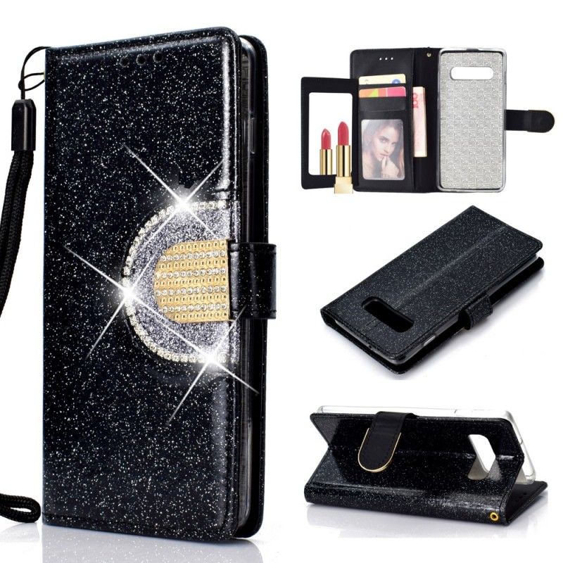 Housse Samsung Galaxy S10 Paillettes Et Diamants