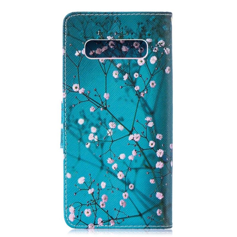 Étui Housse Samsung Galaxy S10 Plus Arbre En Fleur