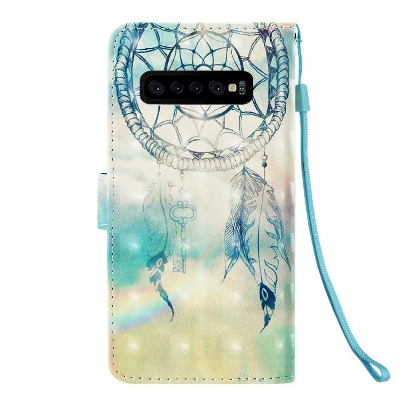 Housse Samsung Galaxy S10 Plus Attrape Rêves Aquarelle