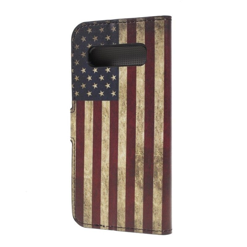 Housse Samsung Galaxy S10 Plus Drapeau Usa