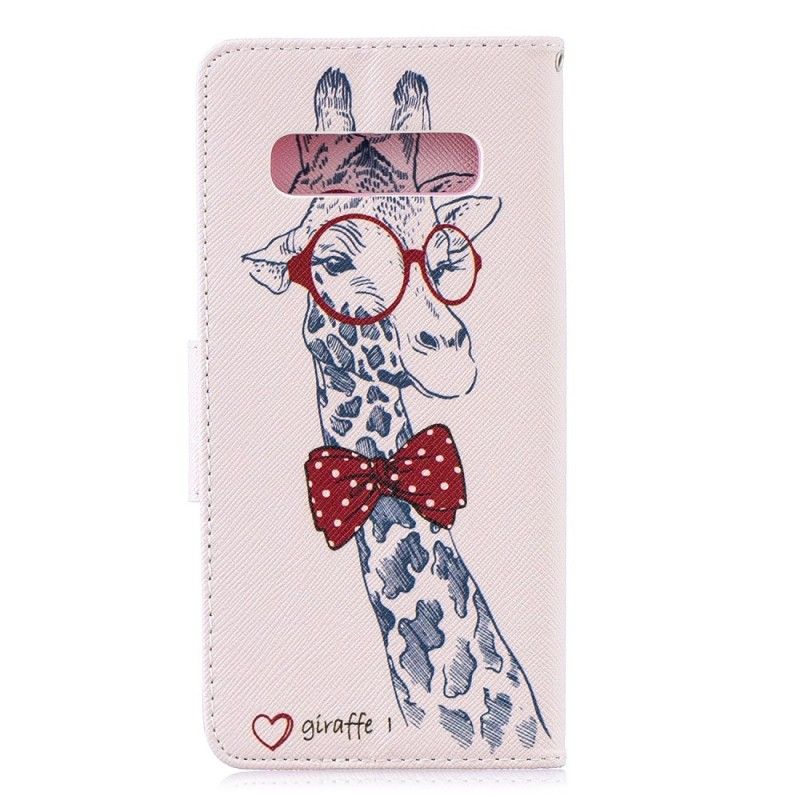 Housse Samsung Galaxy S10 Plus Girafe Intello