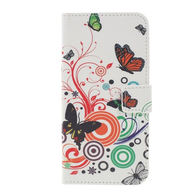 Housse Samsung Galaxy S10 Plus Papillons Et Fleurs