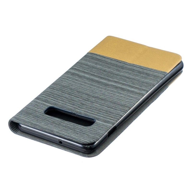 Étui Housse Samsung Galaxy S10 Plus Slot Cloth