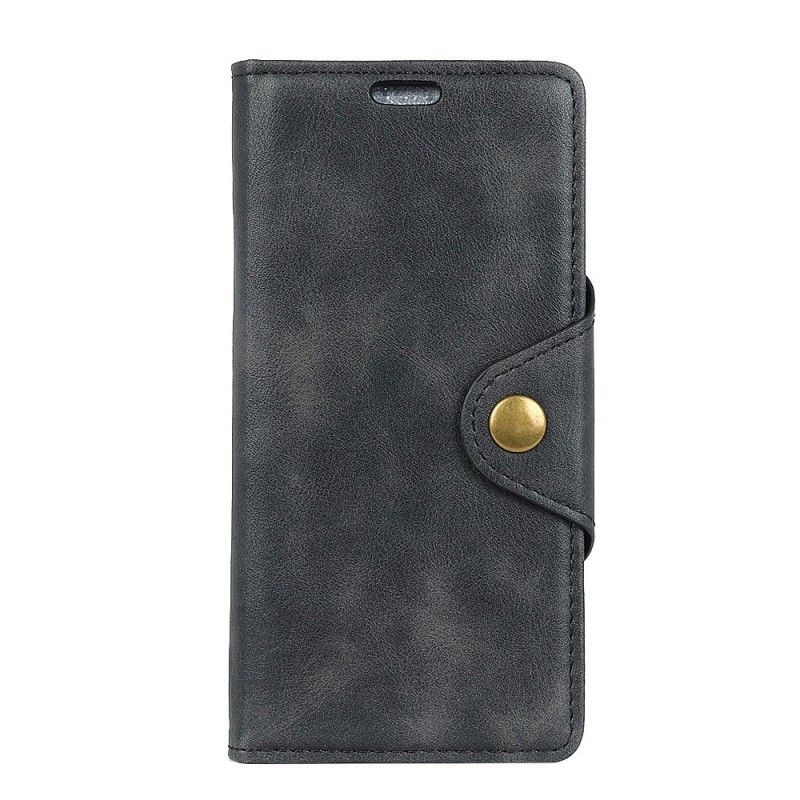 Housse Samsung Galaxy S10 Simili Cuir Bouton