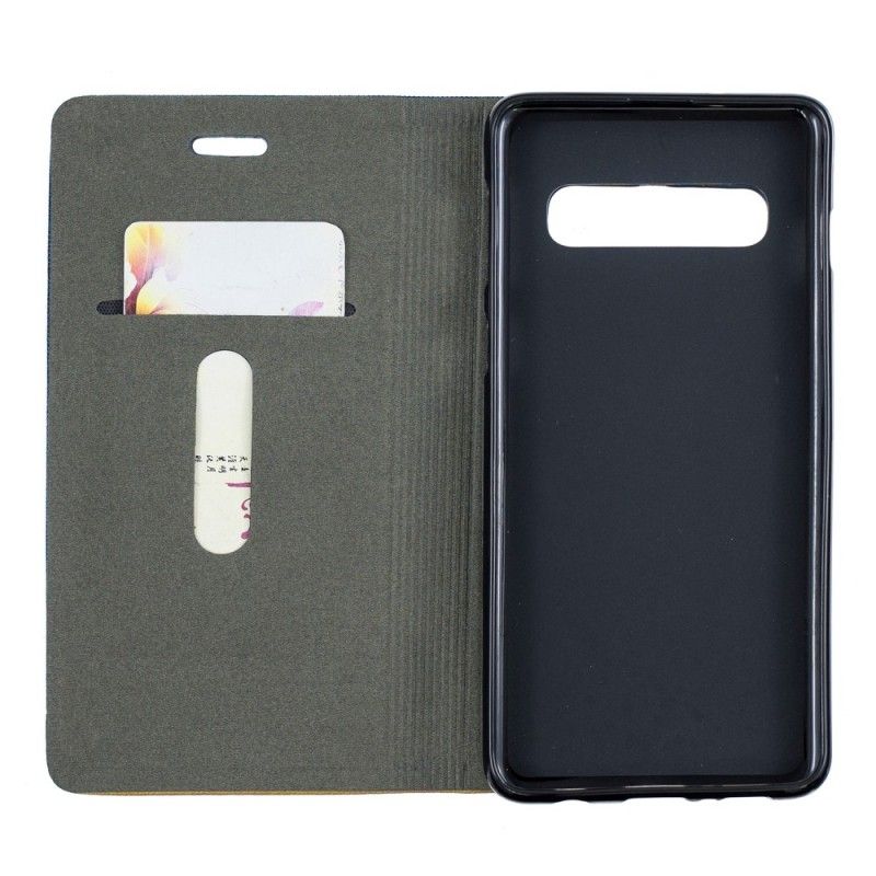 Housse Samsung Galaxy S10 Slot Cloth