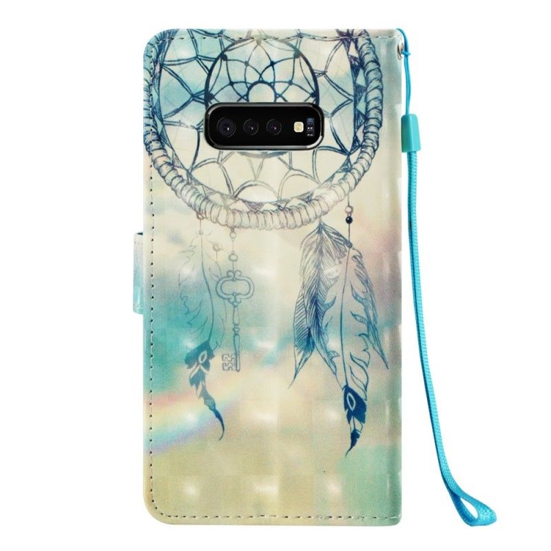 Housse Samsung Galaxy S10e Attrape Rêves Aquarelle