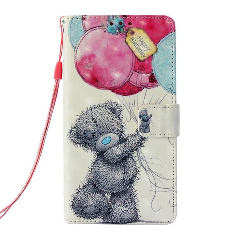 Housse Samsung Galaxy S10e Bear Happy Birthday