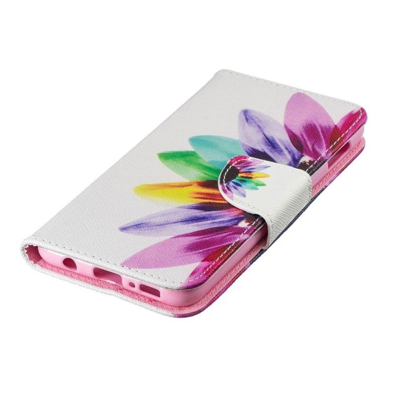 Housse Samsung Galaxy S10e Fleur Aquarelle