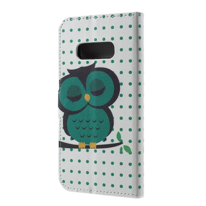 Housse Samsung Galaxy S10e Hibou Endormi