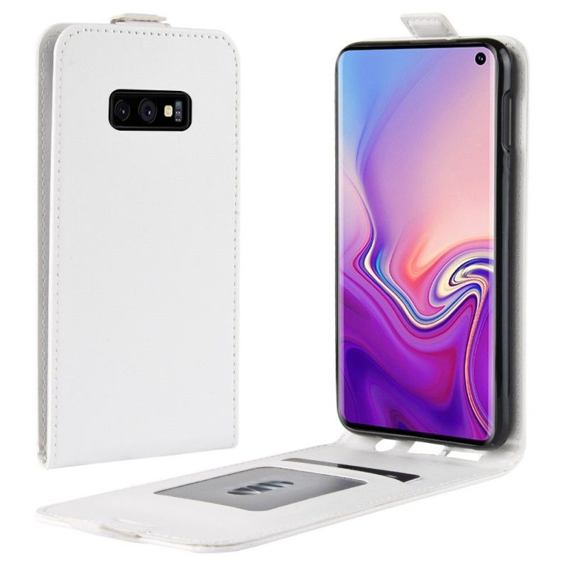 Housse Samsung Galaxy S10e Rabattable Effet Cuir