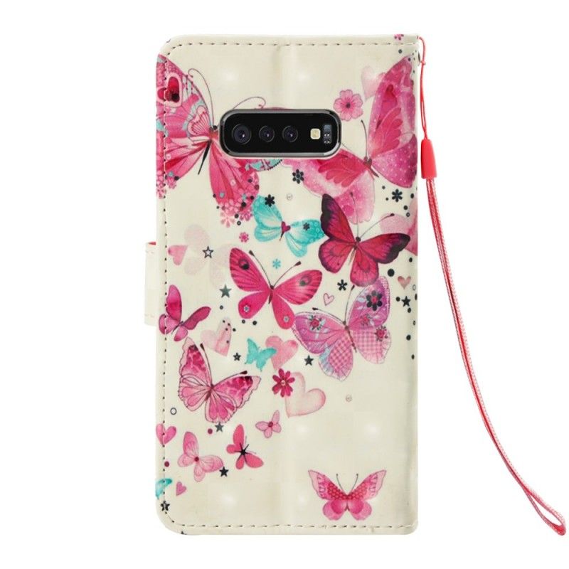 Housse Samsung Galaxy S10e Vol De Papillons