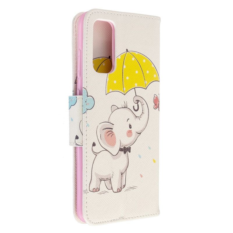 Housse Samsung Galaxy S20 Bébé Éléphant