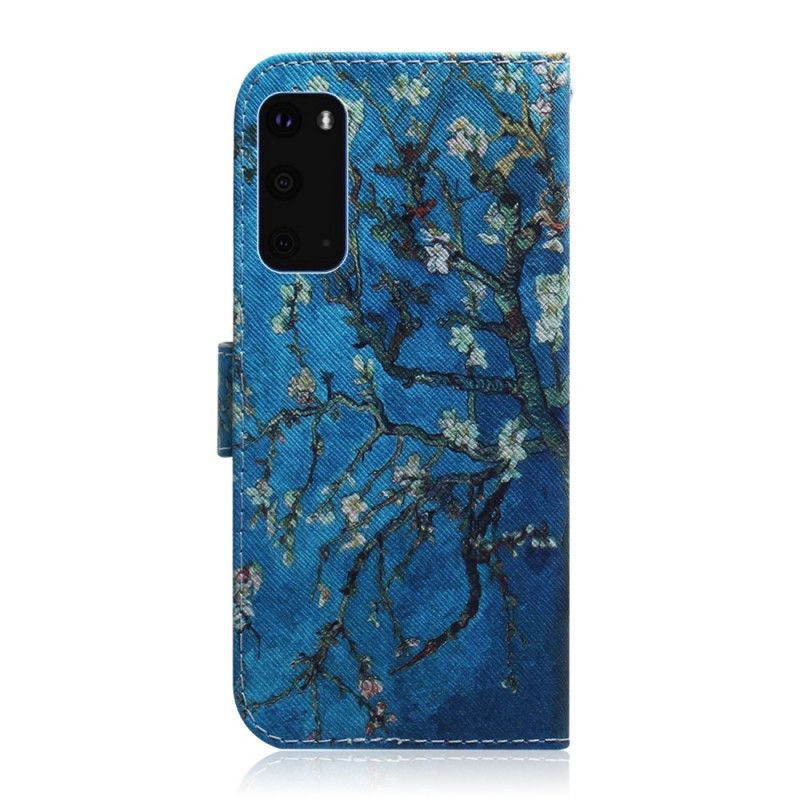 Étui Housse Samsung Galaxy S20 Branche D'arbre Fleuri