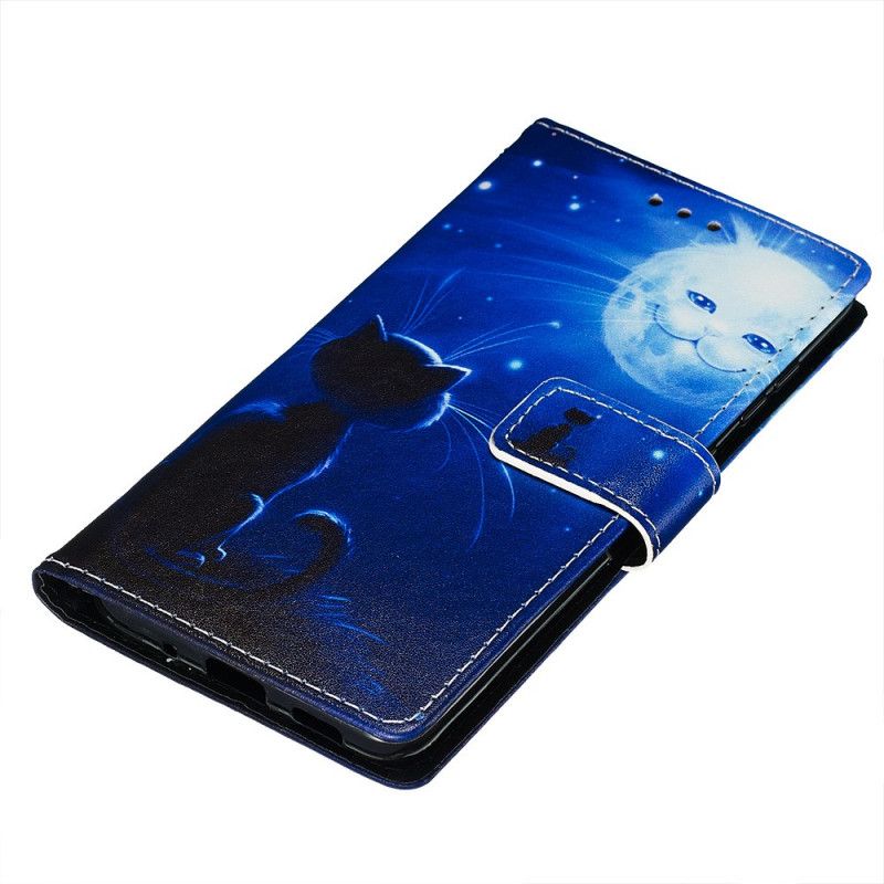 Housse Samsung Galaxy S20 Chat Au Clair De Lune