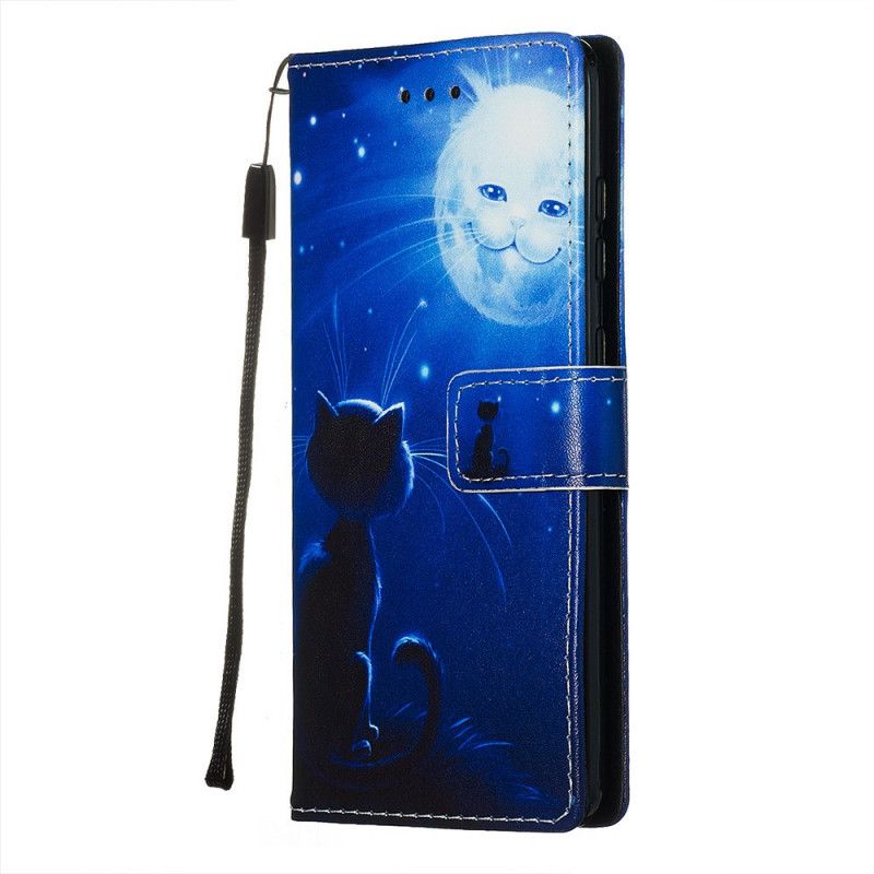 Housse Samsung Galaxy S20 Chat Au Clair De Lune