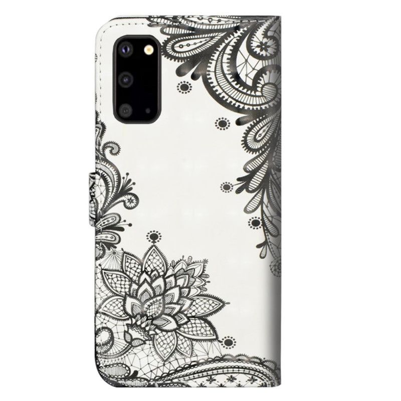 Housse Samsung Galaxy S20 Chic Dentelle