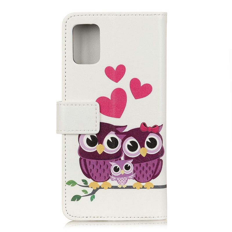 Housse Samsung Galaxy S20 Famille De Hiboux