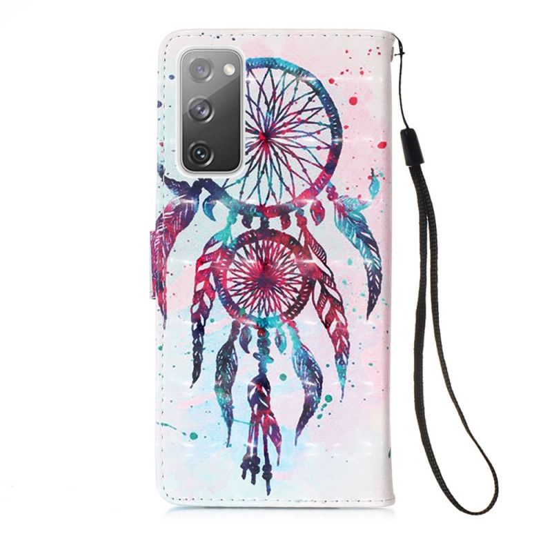 Housse Samsung Galaxy S20 Fe Attrape Rêves Aquarelle