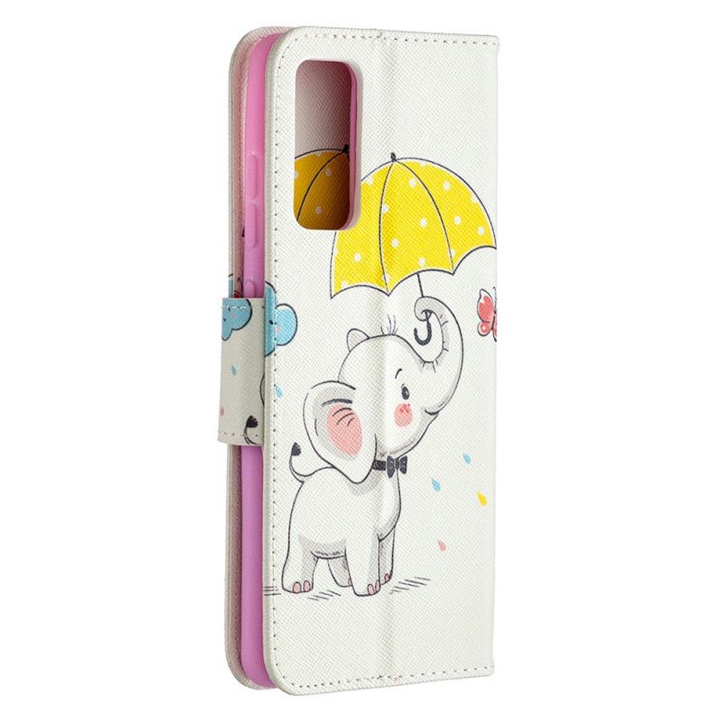 Étui Housse Samsung Galaxy S20 Fe Bébé Éléphant