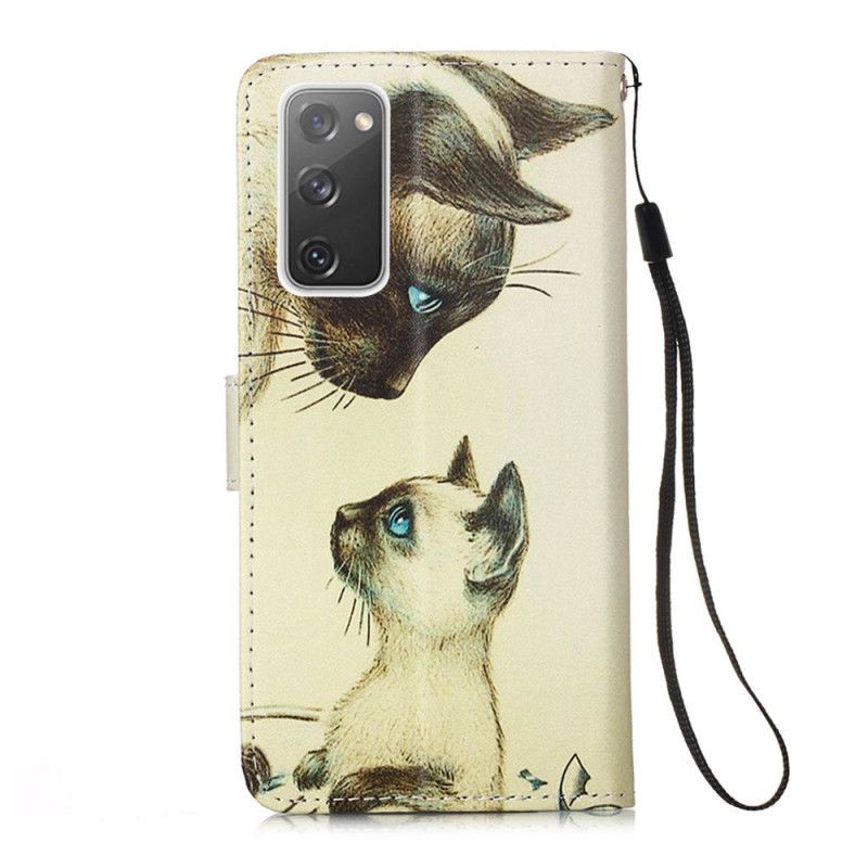 Housse Samsung Galaxy S20 Fe Chaton Et Maman