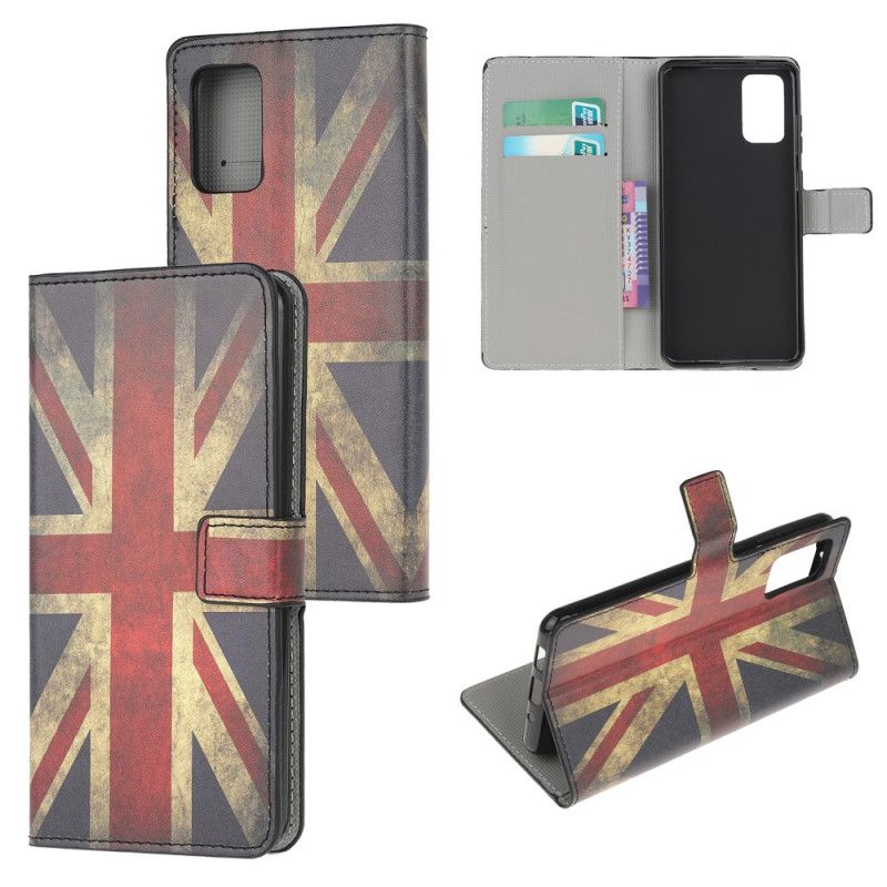 Housse Samsung Galaxy S20 Fe Drapeau Angleterre