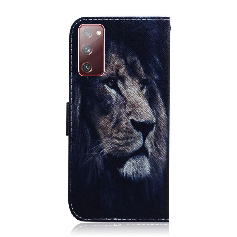 Housse Samsung Galaxy S20 Fe Dreaming Lion