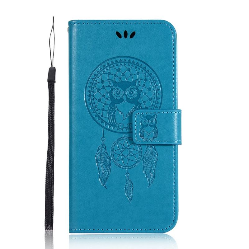 Housse Samsung Galaxy S20 Fe Effet Cuir Attrape Rêves Hibou