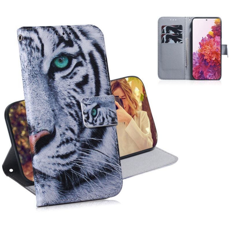 Housse Samsung Galaxy S20 Fe Face De Tigre