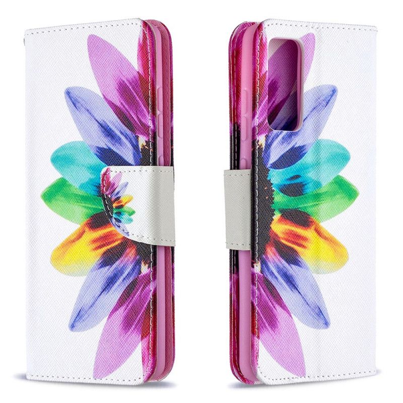 Housse Samsung Galaxy S20 Fe Fleur Aquarelle