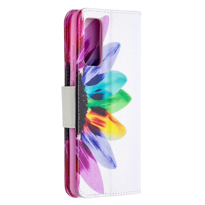 Housse Samsung Galaxy S20 Fe Fleur Aquarelle