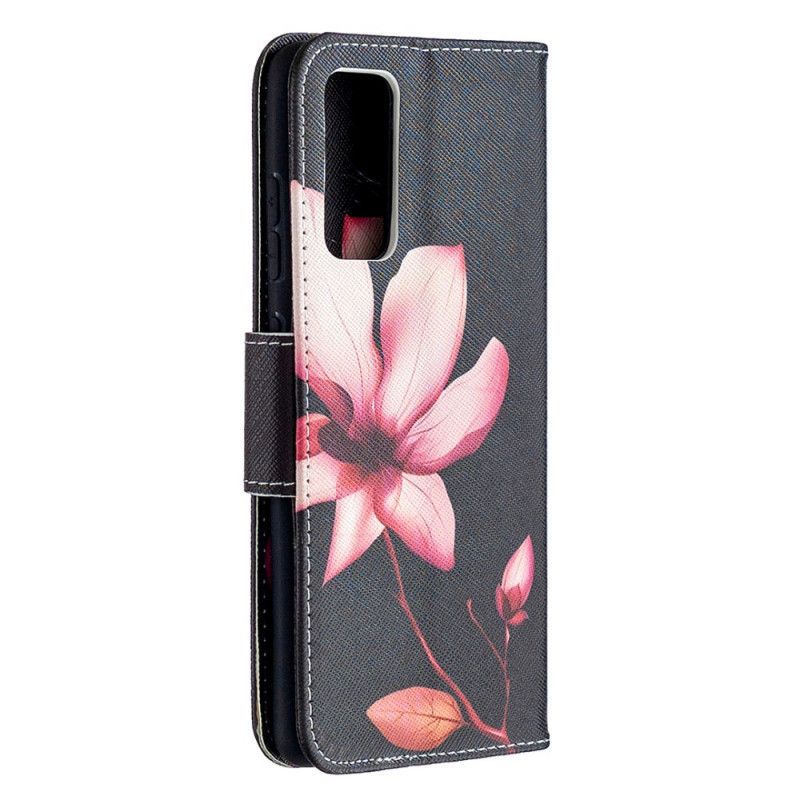 Housse Samsung Galaxy S20 Fe Fleur Rose