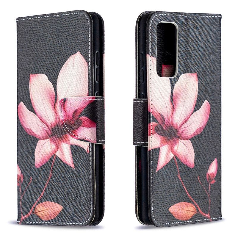 Housse Samsung Galaxy S20 Fe Fleur Rose