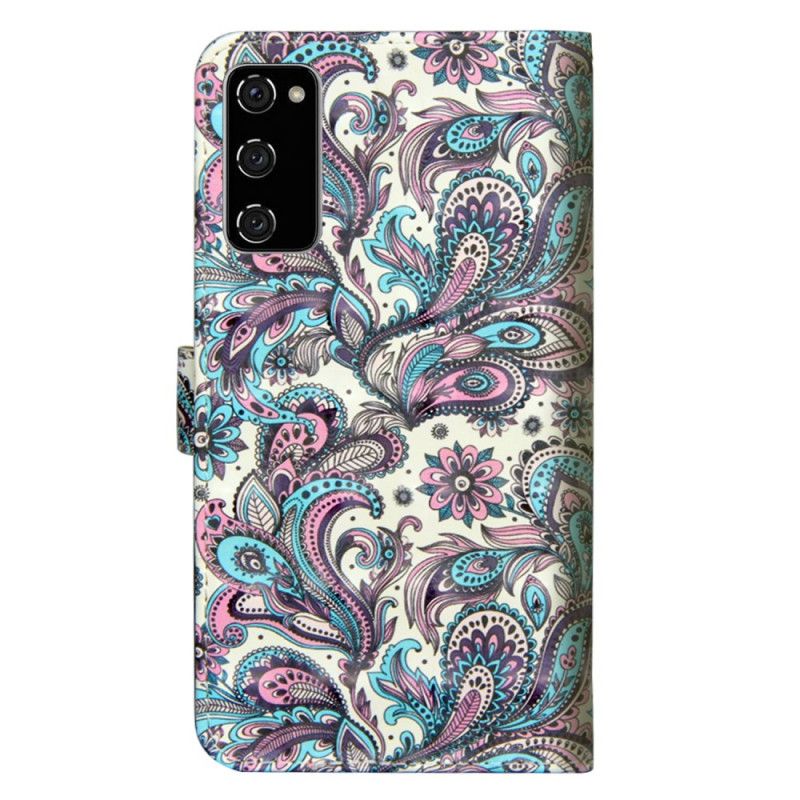 Étui Housse Samsung Galaxy S20 Fe Fleurs Motifs