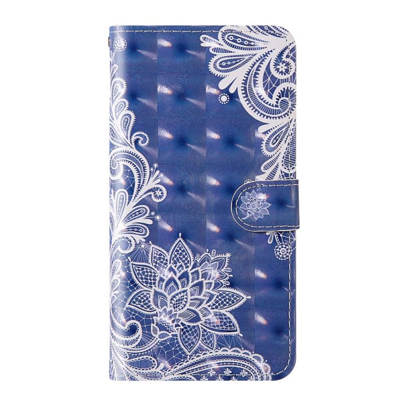 Housse Samsung Galaxy S20 Fe Light Spot Dentelle Avec Lanière