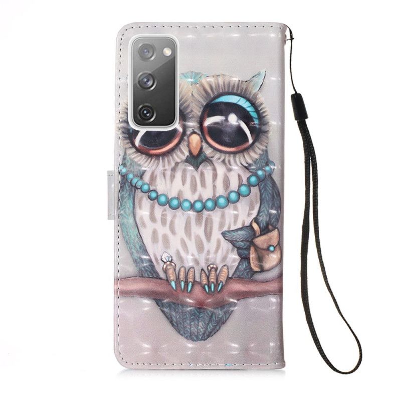 Housse Samsung Galaxy S20 Fe Miss Hibou