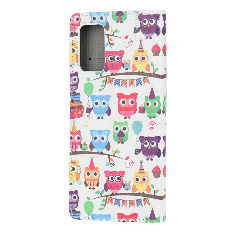 Housse Samsung Galaxy S20 Fe Multiples Hiboux