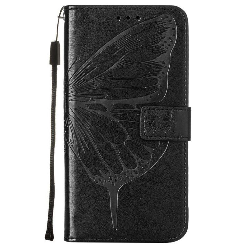 Housse Samsung Galaxy S20 Fe Papillon Design Avec Lanière